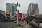 Straßenszene in Luzhou